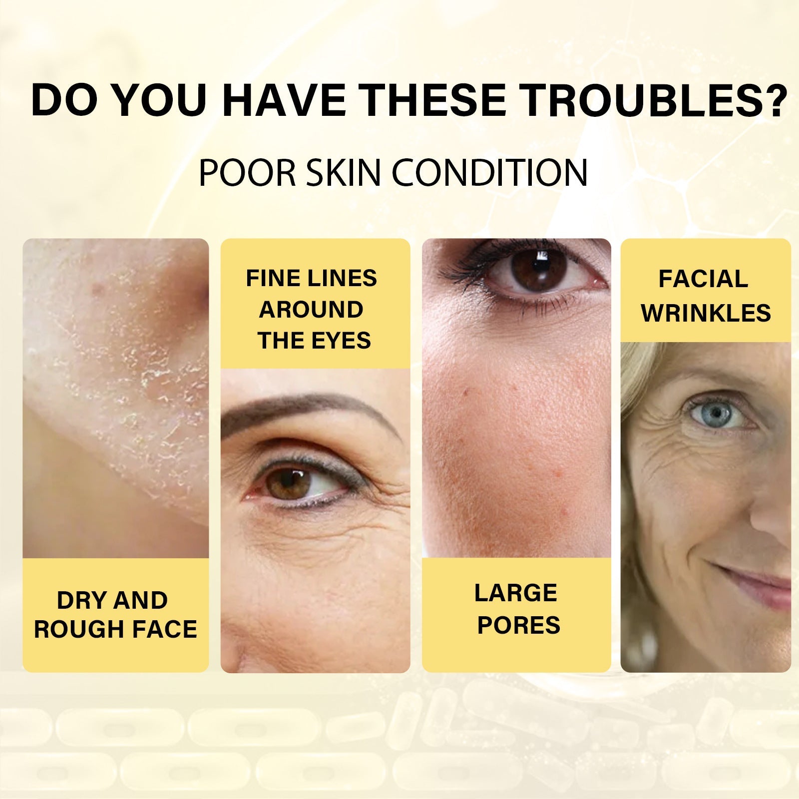 Standard Protein Line Facial Care Set with 10ml Serum and 20pcs Lines - Teleplus protein line