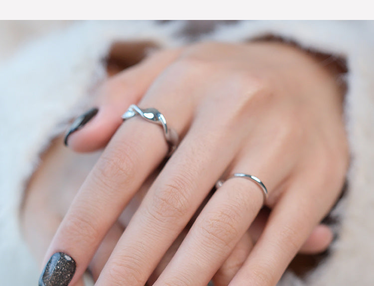 Star Coffee Personality Dark Nail Art Set in Minimalist Style 10pcs - Teleplus star coffee personality dark minimalist