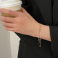 Star Moon Bracelet Women’s Simple Design - Star Moon Bracelet with 17cm Chain Length for Women