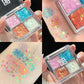 Star River Polar Makeup Super Flash Palette with Bright Colors - Teleplus star river polar day makeup super flash