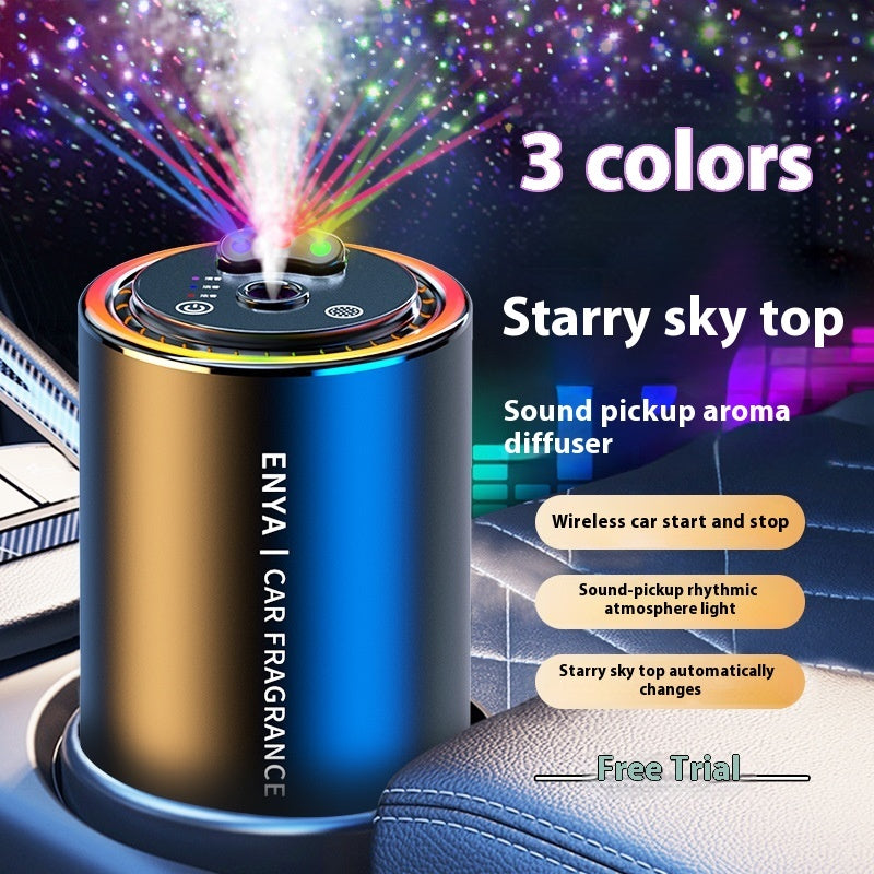 Starry Sky Aroma Car Perfume with Essential Oil Aromatherapy Machine - starry sky aroma car perfume