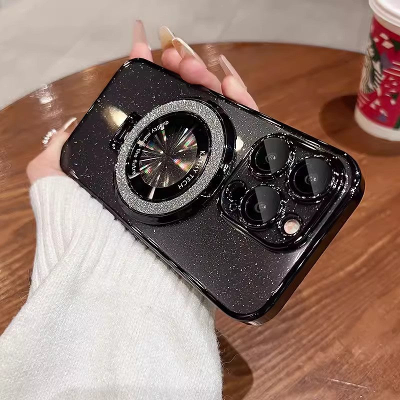 Starry Sky Glitter Magnetic Bracket for Jewelry Display in Multiple Colors - starry sky glitter magnetic bracket