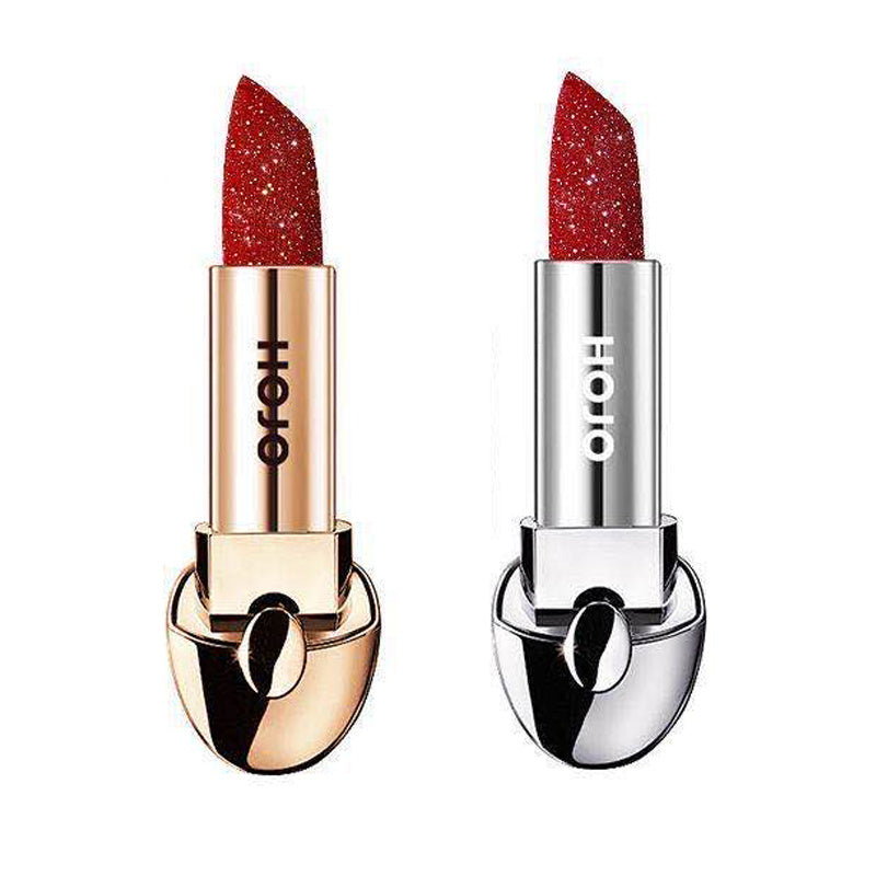 Starry Sky Lipstick with Ox Blood Color Magnetically Nourishing and Long-Lasting - Magnetic Tomato Charm starry sky