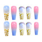 Starry Sky Nail Stickers with Gold Foil for Long-Lasting European Style in the United States - Teleplus US nail