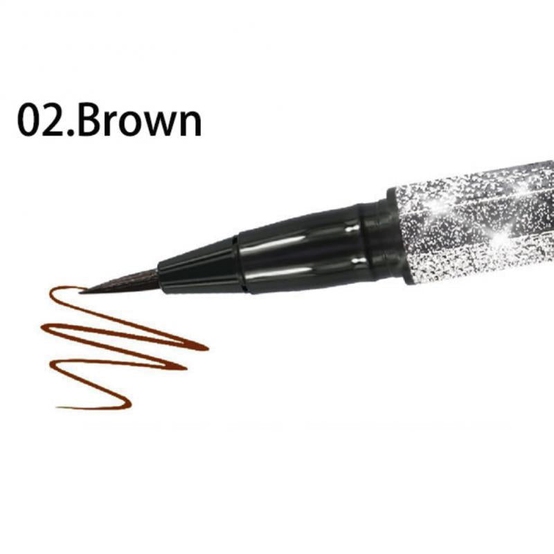 Starry Sky Waterproof Eyeliner Long Lasting Black and Brown Liquid - Teleplus starry sky eyeliner waterproof long