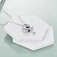 Sterling Silver Pet Paw Urn Necklace for Ashes Cremation Jewelry - Cremation Jewelry to Keep Your Pet Close to Heart