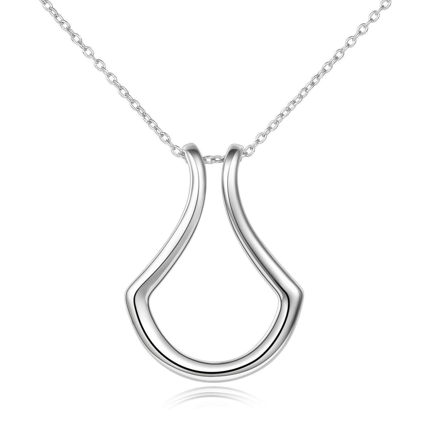 Ring Holder Necklace for Wedding Engagement and Special Occasion Rings - Keep Close with Our Silly ring holder necklace