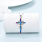 Sterling Silver Women Religious Cross Pendant Necklace Jewelry - Faith Bling to Keep You Crossed and Stylish