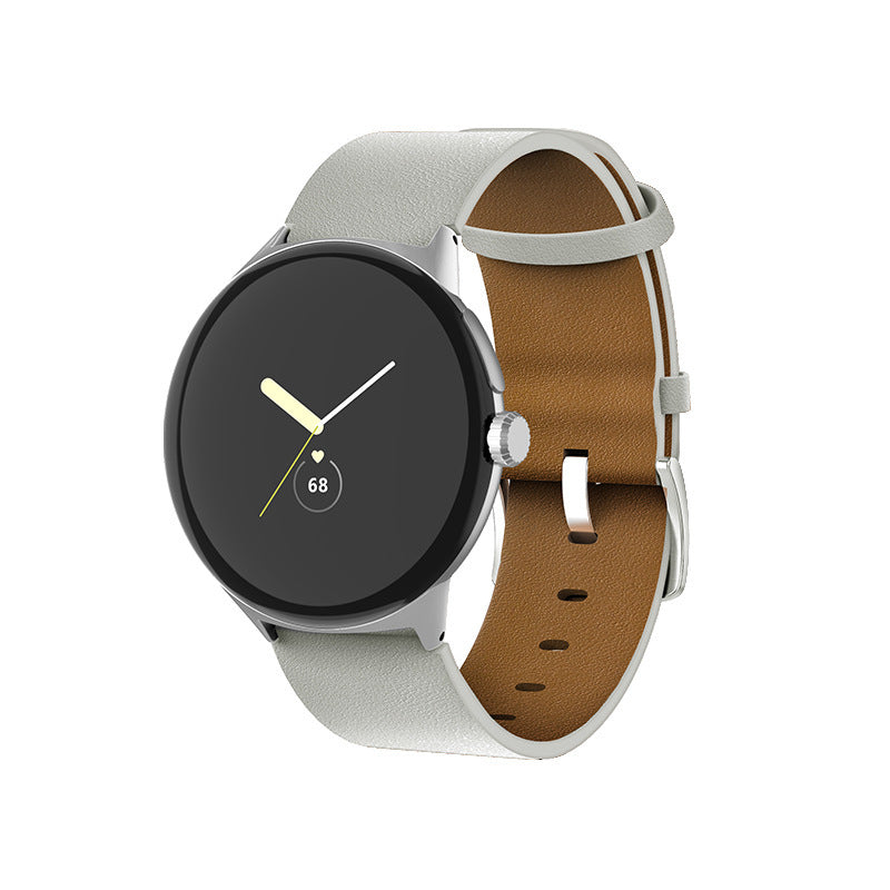 Straight Interface Leather Watch Strap - Straight Interface Leather Watch Strap in Various Colors