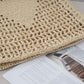 Straw Woven Crocheted Shoulder Bag with Hollow Design for Daily - straw woven crocheted shoulder hollow