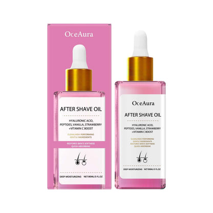 Strawberry Hair Removal Essential Oil Aftercare with Jojoba and Vitamin E 90ml - Teleplus hair removal essential oil