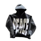 Streetwear 3D Letter Print Pullover Sweatshirt Japanese Polyester Hoodie - Teleplus