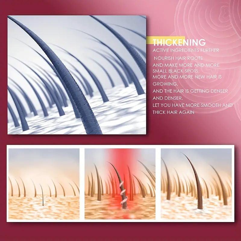 Strong Hair Care Serum for Fragile Split Ends 30ml Transparent Bottle - strong hair care serum fragile split ends