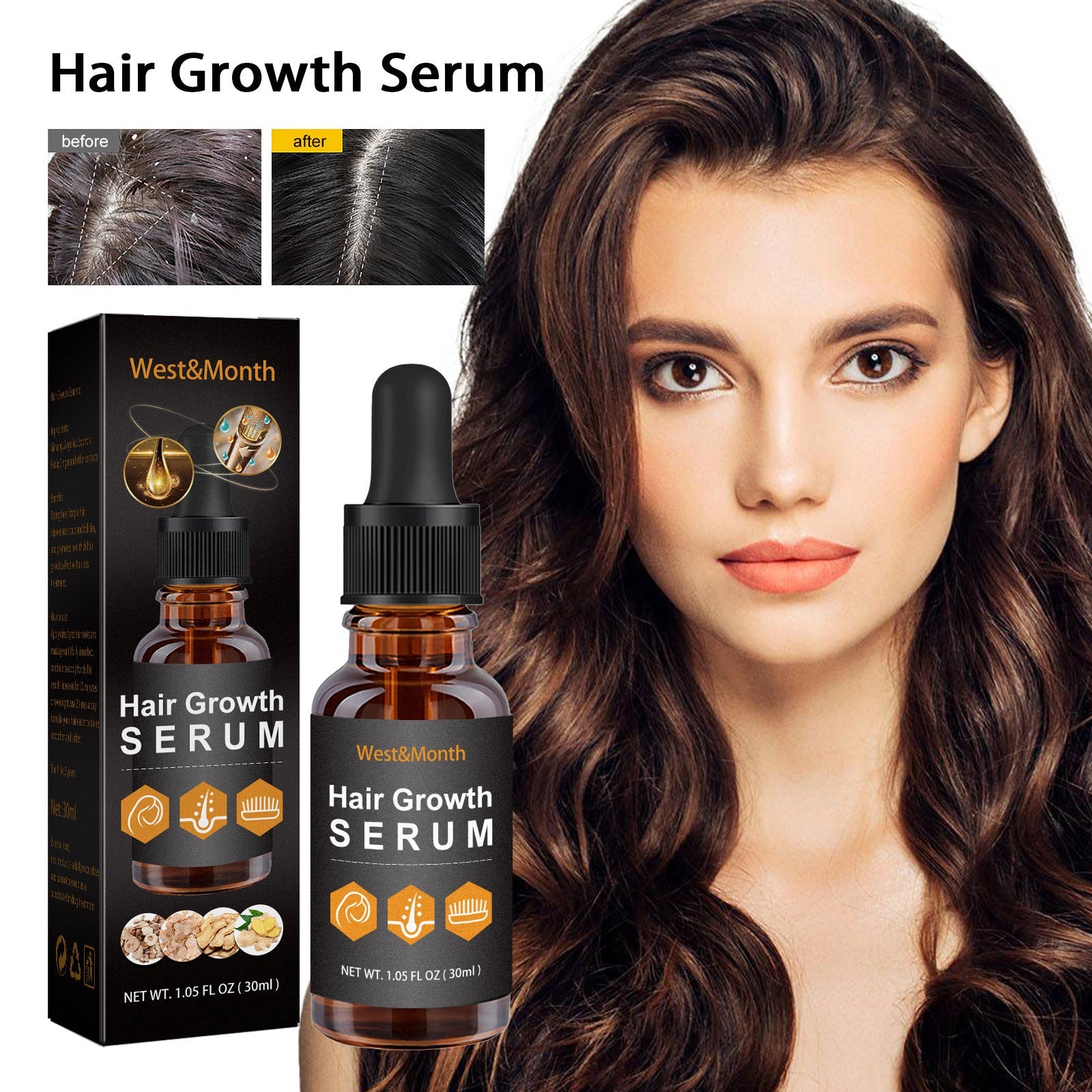 Strong Hair Oil 30ml for Healthy Growth and Fall Prevention - strong hair oil