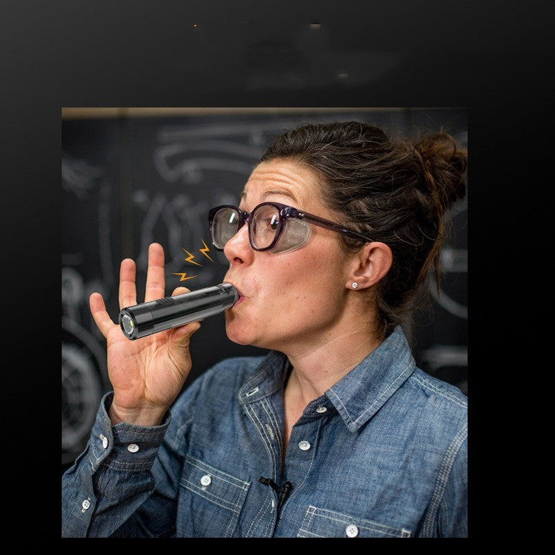 Strong Light Portable LED Outdoor Flashlight with Keychain and Rechargeable Battery - led outdoor strong light portable