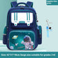 Student Waterproof And Lightweight Astronaut Cartoon Backpack - Galaxy Ready Backpack in Sapphire Blue Small Size