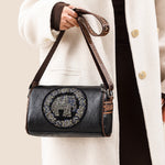 Stylish Colored Diamond Shoulder Messenger Bag with Urban Design - Teleplus for Style stylish colored diamond shoulder