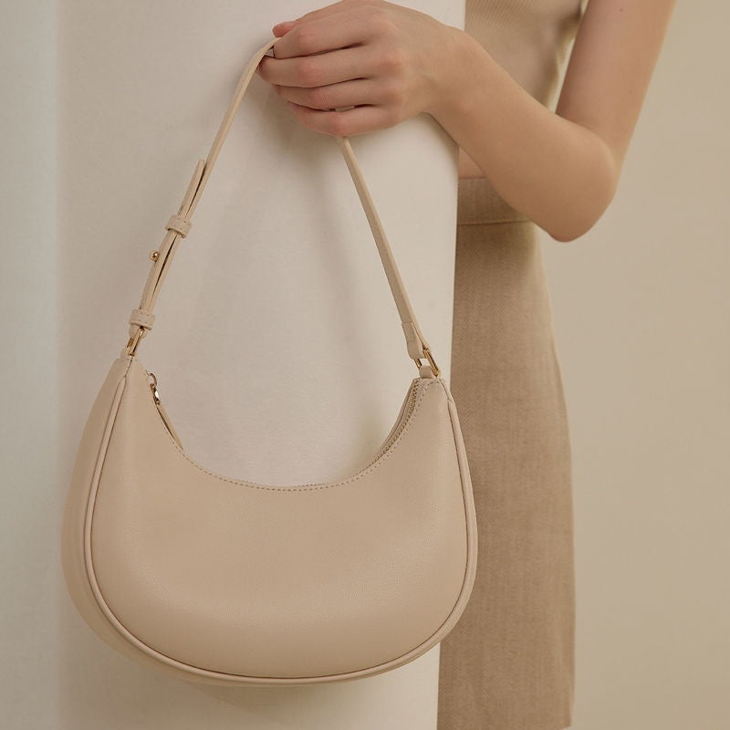 Stylish Cowhide Underarm Bag for Women in the United States - style underarm bag shoulder niche united states