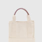 Soft Cream Canvas Tote Bag For Women