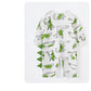 Stylish Personality Full Print Baby Onesie - Onesie Alert: Alligator Graffiti for Tiny Trendsetters