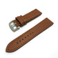 Stylish Simple Genuine Leather Universal Cut-Edge Strap - Genuine Leather Universal Cut-Edge Watch Strap