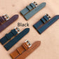 Stylish Simple Genuine Leather Universal Cut-Edge Strap - Genuine Leather Universal Cut-Edge Watch Strap