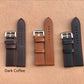 Stylish Simple Genuine Leather Universal Cut-Edge Strap - Genuine Leather Universal Cut-Edge Watch Strap