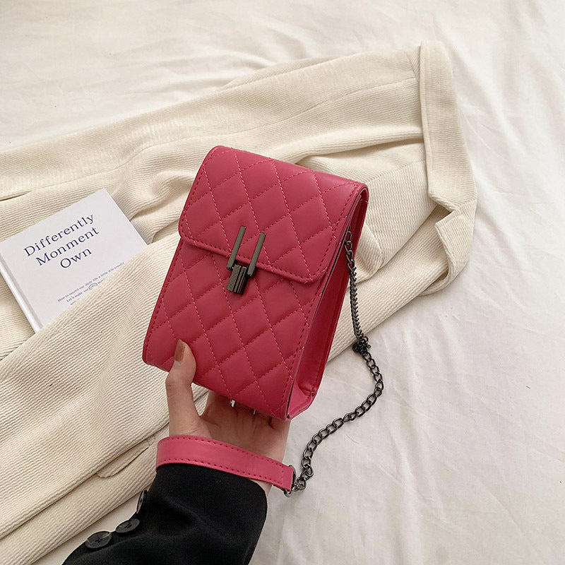 Stylish Small Bag with Personalized Crossbody Design in Synthetic Leather - personalized fashionable stylish small bag