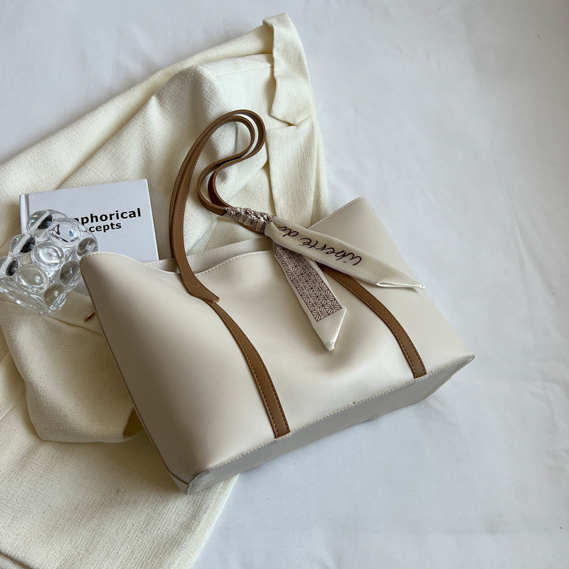 Stylish Versatile Bucket Fashion Large Tote Bag with Multiple Color Options - Teleplus simple tote bag large versatile