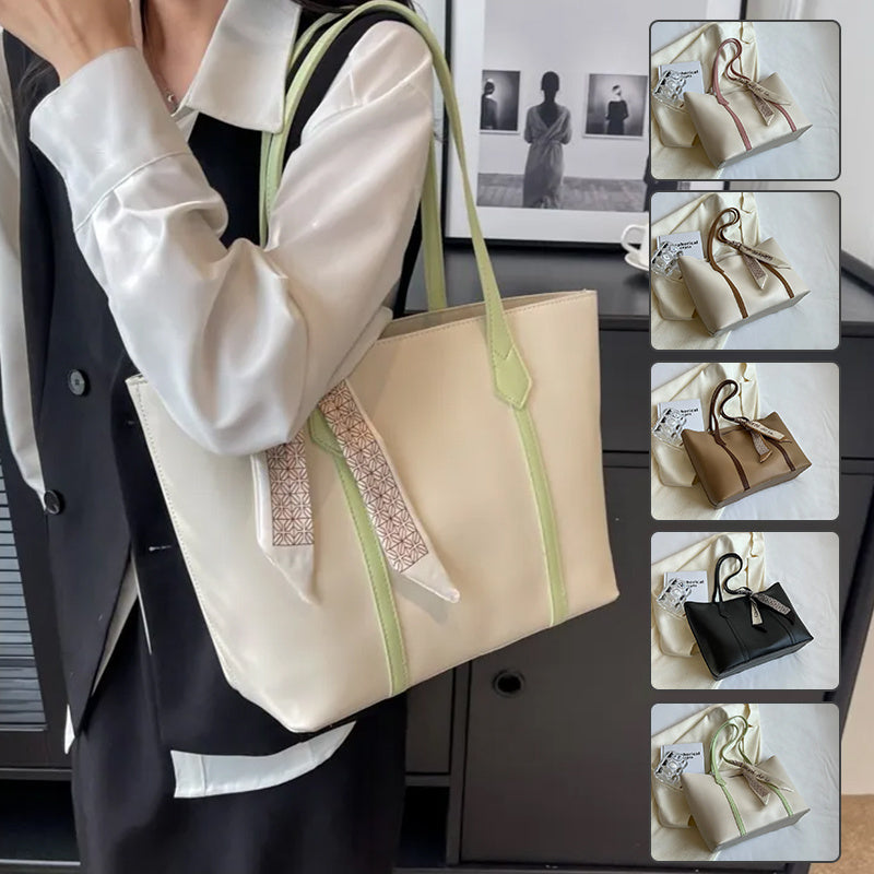 Stylish Versatile Bucket Fashion Large Tote Bag with Multiple Color Options - Teleplus simple tote bag large versatile