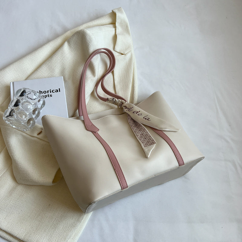 Stylish Versatile Bucket Fashion Large Tote Bag with Multiple Color Options - Teleplus simple tote bag large versatile