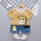 Suit Baby T-shirt Summer Cartoon Two Piece Set Clothes For Babies - Suit Up Your Baby in Summer Style and Giggles