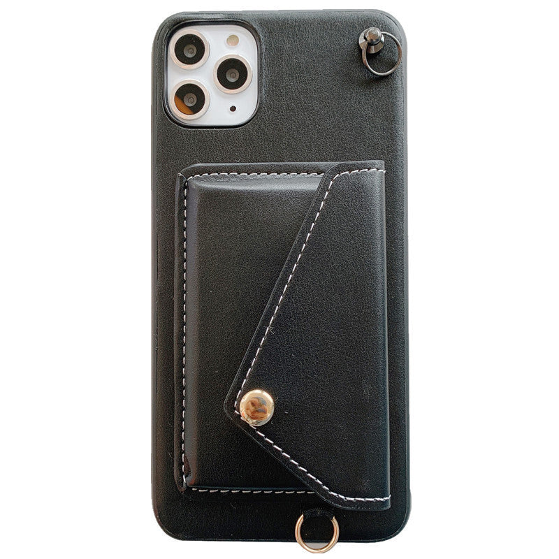 Suitable For Phone Case Leather Crossbody - Leather Crossbody with Raised Card Holder Options