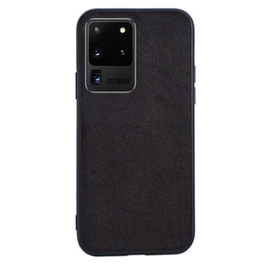 Samsung Anti-fall Leather Phone Case with Animal Retro Style in Multiple Colors for United States - Suede Various