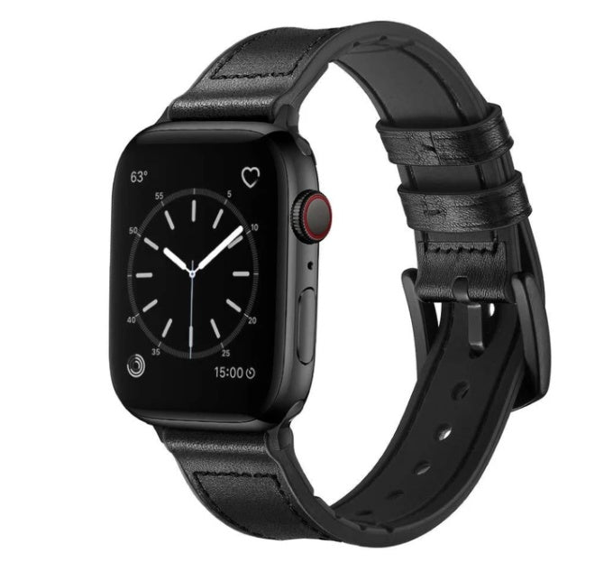 Suitable For Watch Leather Top Layer Cowhide Strap - Suitable For Watch Leather Strap for Apple Watch