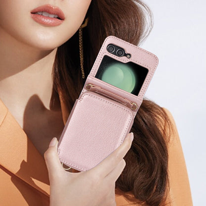 Litchi Pattern Foldable Clothing Bag for Zflip6 Phone Case Wallets - Teleplus Wallet zflip6 litchi pattern foldable