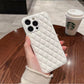 Suitable Phone Case Rhomboid Soft Leather Case - Rhomboid Soft Leather Case for Pro Max iPhone Models