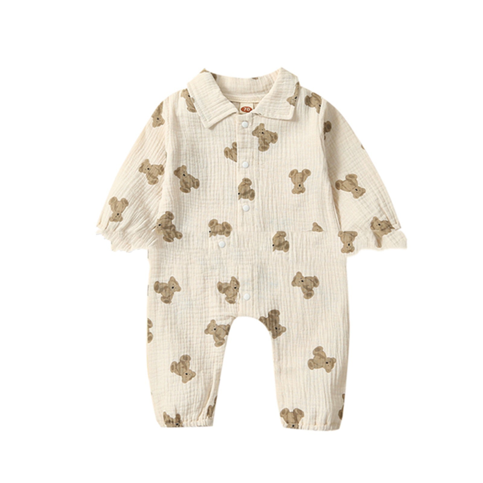 Summer Baby Gauze Cotton Jumpsuit - Summer Baby Jumpsuit for Tiny Climbers in Style