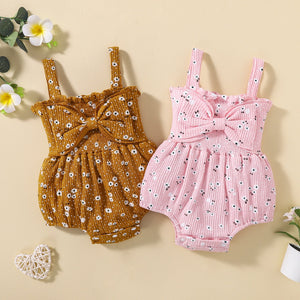 Summer Baby Rompers Sleeveless Jumpsuit - Summer Baby Rompers for Tiny Sunbathers and Climbers