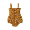 Summer Baby Rompers Sleeveless Jumpsuit - Caramel