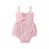 Zomer baby rompers mouwloze jumpsuit - Roze