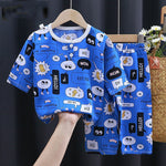 Summer Clothes Cotton Silk Air-conditioning Clothes Baby Clothes - Cool Comfort for Tiny Tots in Summer Heat