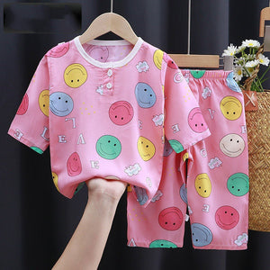 Summer Clothes Cotton Silk Air-conditioning Clothes Baby Clothes - Cool Baby Clothes to Chill in Style This Summer