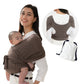 Summer Cotton Cross Simple Baby Carrier - Carry Your Baby Like a Cotton Clad Superhero