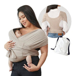 Summer Cotton Cross Simple Baby Carrier - Carry Your Baby Like a Cotton Clad Superhero