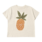 Cute Korean Style Short Sleeve Cotton T-Shirt with Fruit Pattern for Men Women - Fruitastic Fun Tiny Trendsetters