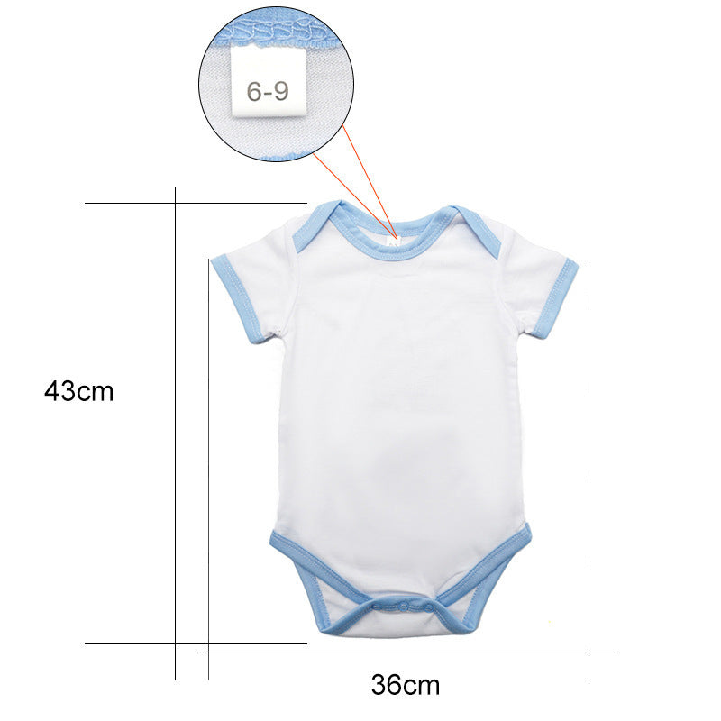 Summer Short Sleeve Newborn Thin Romper Baby’s Romper - Cute Short Sleeve Romper for Tiny Summer Adventures