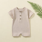 Summer Short-sleeved Baby Fart Jacket - Summer Short-sleeved Baby Fart Jacket in Cotton