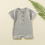 Summer Short-sleeved Baby Fart Jacket - Summer Short-sleeved Baby Fart Jacket in Cotton