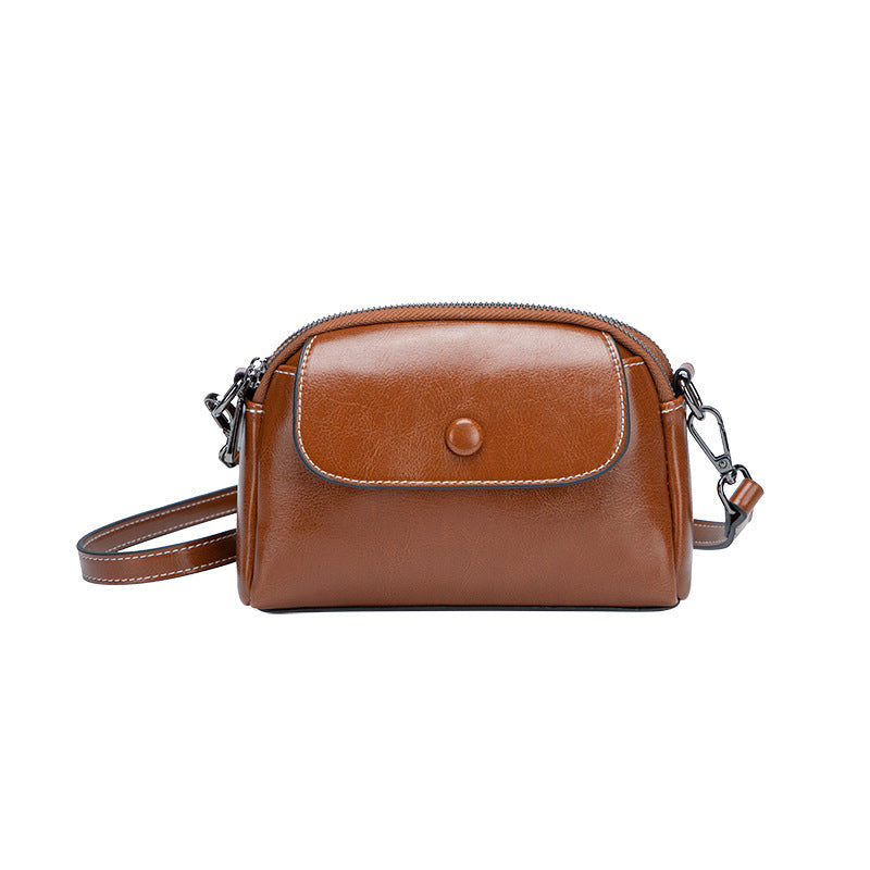 Summer Simplicity Shoulder Mini Bag with Leather Lining and Multiple Pockets - Teleplus for Wholesale foreign trade